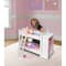 Badger Basket Pink & White Doll Armoire Bunk Bed with Ladder